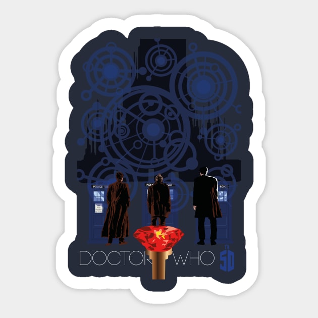 Doctor Who 50th Anniversary Sticker by kira